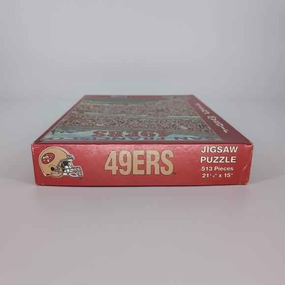 Team NFL Vintage San Francisco 49ers "Fandemonium!" 513 Piece Jigsaw Puzzle GUC - Picture 7 of 12